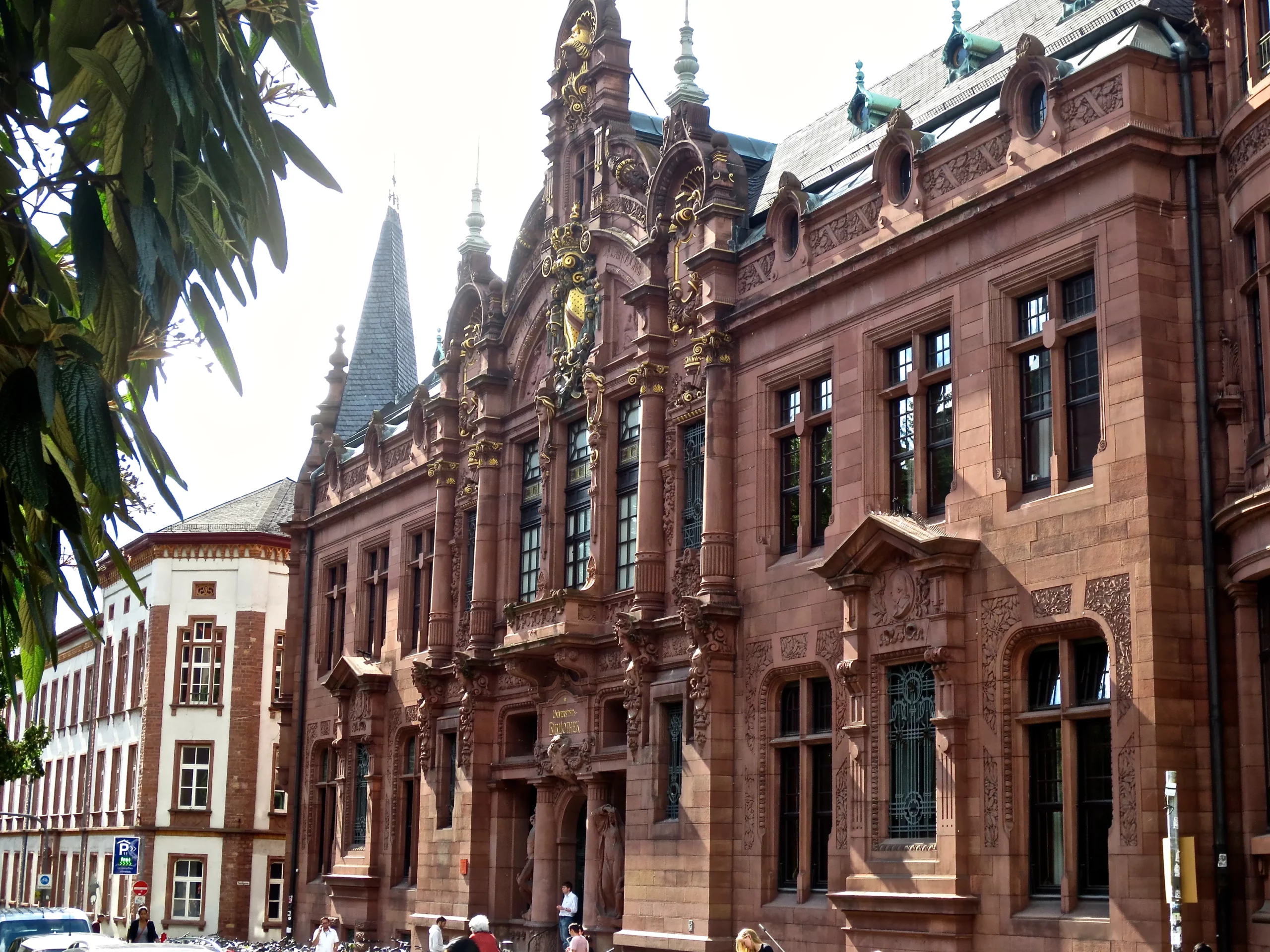 CC 海德堡大學的中央圖書館 Heidelberg University Library scaled